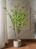 装飾的な花ベル酔った馬人工緑の植物リビングルームインテリア盆栽装飾装飾装置偽の木
