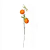 Party Decoration Multicolor Artificial Fruit Branches Pomegranate Persimmon Orange Home Simulation Plant Supplies Chinese Style