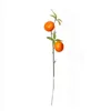 Party Decoration Multicolor Artificial Fruit Branches Pomegranate Persimmon Orange Home Simulation Plant levererar kinesisk stil