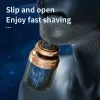Clippers 2 in 1 rasoio elettrico uomini rasoi wireless rasatura a barba per la barba tagliare mini rasoio elettrico rasoi intelligente blocco di viaggio di controllo intelligente