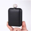 Mini Women Hip Flask quadrato in acciaio inossidabile Mini Flagoni Rhinestone Flagoni portatili Whisky Pocket Pot Bottle Liquor Liquor Bottle th1408