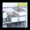 Storage Bottles 2 Pack Egg Holder For Refrigerator 12 Grid Plastic Container Organizer Bins With Lids