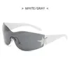 New Y2K Fashion Millennium Spicy Girl Sunglasses Female Five Point Star Cool Party Glasses Male