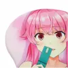 Muisblokken Pols Rustt Gasai Yuno Anime 3D Oppai Mouse Pad Pols Rest Y240423