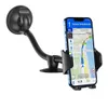 携帯電話マウントホルダーUniverola Universal Long Arm Windshield MobileFhone Car Car Mount Bracket Holder for iPhone 7 Huawei GPS MP4 Y240423