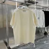 Designer Luxury Loes classique de haute qualité 2024 Spring / Summer Trend Marque Broidered Panda Casual Round Cotton Coton Pure T-shirt à manches courtes