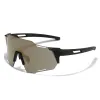 Zonnebrillen JSJM Nieuwe fiets zonnebril Mannen Outdoor Sport Winddichte stofvrije bril Road Mountain Biking Running Sun Glazen UV400 Gafas