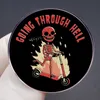 Halloween Gothic Email Pin Kindheit Spiel Filmzitate Brosche Abzeichen süße Anime -Filme Spiele Harte Emaille Pins