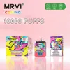 100% MRVI rechargeable d'origine à venir 10000 10kpuffs ATVS 12K Mesh Pod Electronic Cigarette Vaporisation de vape jetable en gros