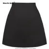 Y2k 2024 dames mini jupes faldas mujer moda imprimé floral noir plaid coton été court short sexy a line ss0008 240420