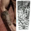 Tatuaże tymczasowe tatoo men mechaniczny tygrys tymczasowy tatuaż boy wodoodporna ręka tatoo 3d robot tatuaż naklejka na woda transfer body Art