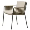 Camp Furniture Loisking Rattan Chaises extérieures Nordic Garden Pluie et crête sol