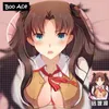 Cuscinetti per topo Pognano di poggiati Tohsaka Rin anime 3d OPPAI TOUSE PAD REST Y240423