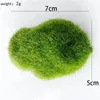 Decorative Flowers Artificial Fake Moss Rock Green Eternal Life Plants GrassLandscape Mini Crafts Straw Mattress For Home El Garden