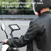 Mocowanie telefonu komórkowego uchwyty GPS 360 Wodoodporny motocykl rowerowy uchwyt na telefon komórkowy Wsparcie UNIWERSALNE RICE SWITELATE MOTORCYCLE MOTOR CELLPONE