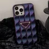 Designerinnen Frauen Telefonfälle Luxus iPhone Case Mode Phonecases 14 13 12 11 Pro -Zellmarke 4 Farben gebogen