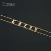 Halsband doremi gamla engelska nummer halsband namn anpassad choker personligt brev halsband för tjej gotiska chic anpassade smycken gåva