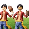 En bit monkeyffig anime Figur Tre former av Luffy Star Eyes Eat Meat Bytesbar PVC -action Figur Toy Model Doll Gift Q7022257