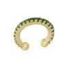 Orecchini Zhukou C a forma di cuffia auricolare clip zircone cubico su orecchini nessun orecchini forati per donne alla moda donne gioielli all'ingrosso VE702