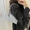 Sacs de soirée Fashion Mini Small Sac Crossbodybody Pu Leather Women's Sac à main avec Sliver Sliver Gold Purse Girl