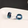 Boucles d'oreilles L'étude de cas des boucles d'oreilles Vanitas Anime Vanita même clip d'os d'oreille bleu pour hommes