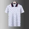 Męska koszulka polo designer męska koszulka mody koni mody swobodny męski golf letnia koszulka polo haftowana High Street Trendy azjatycka rozmiar m-xxxl