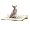 スクラッチャー猫ハンモックハンモックハンギングベッドウォールマウントキャットツリーペットベッドマット耐久性のある実用的なクライミングフレーム壁プラットフォーム猫ソファペット家具