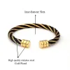 Stands Bohême maille Bracelets en acier inoxydable Bracelets hommes Femmes Couple de bijoux