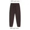 EssentialSpants Designerin Jogginghose Herren Frauen Hosen Hosen losen Jet Schwarz verlängernde Kordelschnüre Elastische Knöchel Saum -Seitennähte Taschen Sweatpant Escial 464