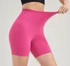 LL Yoga Shorts Designer Shorts Damen Yoga Shorts Outfits mit Übung Fitness Wear Lu Short Hosen Girls Running Elastic Hosen Sportswear Shorts Frauen schwimmen Shorts