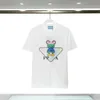 Дизайнерские мужские рубашки буквы моды хлопок женская футболка повседневная свободная высокая качественная футболка с коротким рукавом хип-хоп уличная одежда роскошные футболки