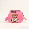 Sac à dos Designer Childrens Schoolbag Messager Sac Messenger Fashion Baby Girl Shoder Hands Purse Mini Candy Color A15 Drop Livrot B Dhuqe