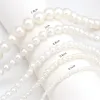 Necklaces Handmade Vintage Simulation Round Pearl Choker Necklace Elegant Simple Adjustable Multiple Sizes Beaded Necklace For Women Girls