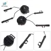 Tillbehör Ztac Tactical Helm Accessories Comta I II Arc Adapter Militär Airsoft Headset Fast Helmets Rail Adapter Rail Bracke