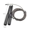 Jump Touwen Speed Jump Rope Crossfit Ski Rope Gym Fitness MMA Trainingsapparatuur Verstelbare staaldraadlagers voor jongens en meisjes Y240423