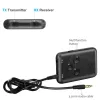 Adattatore Tonlish TX10 2 in 1 Bluetooth Ricevitore Bluetooth Trasmettitore da 3,5 mm Audio Wireless Audio stereo Adattatore Wireless per Musica per altoparlanti per auto TV