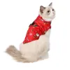 Vestes Christmas Cat Vêtements de chien hiver chaud coton animal de compagnie veste chiot veste de vêtements de chien imperméable