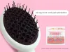 Dryer Electric hair comb 2 in 1 multi functional tourmaline ceramic hair dryer dry and wet 10 section adjustment anion straight