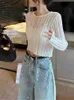 여자 청바지 여성 진주 장식 디자인 표준 온도 바닥 어린 소녀 캐주얼 남성 고해진 스트레이트 바지 y240422