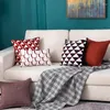 Подушка inyahome jacquard geometric overs квадратные декоративные наволочки для гостиной для гостиной