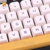 140 키 꿀 우유 KEYCAPS PBT 염료 승화 XDA 프로파일 체리 MX 스위치 DIY 레이아웃 기계식 키보드 240419