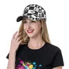 Baseball -Caps Brettspiel Schachfiguren karierte Outfits für Männer Frauen Trucker Cap Casual Schwarz -Weiß -Kopfbedeckung 240323