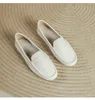 Casual Shoes 2024 Traf Bare Foot Ladies Genuine Leather Moccasin Mujer Antiskid Soft Flats Women Driving Loafers Daily Work