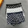 Erkek iç çamaşırı Boksörler Designer Underpant Briefs Marka Mektubu Baskılı 3 Pc Box ile