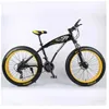 Cyklar Fat Däck Dual Disc Brake 26 Inch Affordable Vuxen Bicycle Snow Beach Bicycle // Y240423