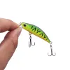 Accessories 12Pcs Mixed Colors Fishing Lure Set 52mm/55mm Mini Minnow Wobblers Hard Plastic Aritificial Baits Sinking Slowly Pesca Tackle