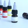 Inchiostri tatuaggi inchiostro nero colore nero 8 ml/bottiglia inchiostro professionale permanente tatuaggio dipinto di pittura per la bellezza del corpo tatuaggio