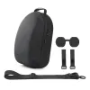 Taschen mit Tragetasche Len Cover Antidrop -Fahrt Hülle Kabelbindungen mit Schultergurt für Meta Quest 3 VR Headset Controller