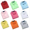 2024 bestickte Polos Herren Marken Polo Männer lässige Baumwolle Business Brustbrief Kleidung Shorts Hülle große und kleine Pferde Kleidung Little Horse GJ668