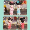 Blind Box Le palais de la série Gege Ornements Blind Box Qing Dynasty Doll Ancient Style Mystery Box Birthday Gift For Girl Room Decoration Y240422